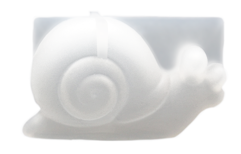Small 3D Snail Silicone Mould (4.5cm length x 2.5cm height)