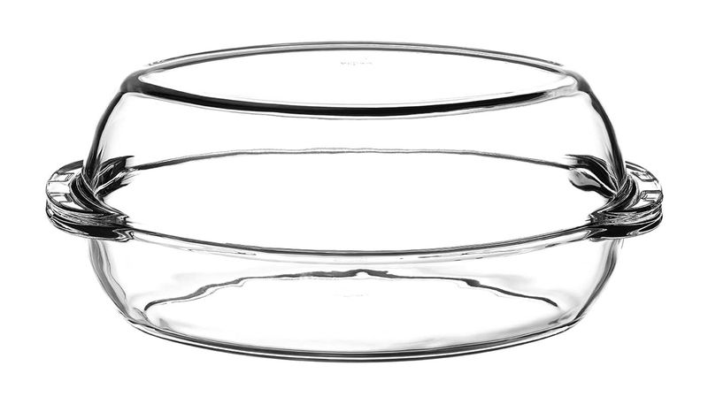 Pasabahce Borcam 2.25L Casserole with Lid