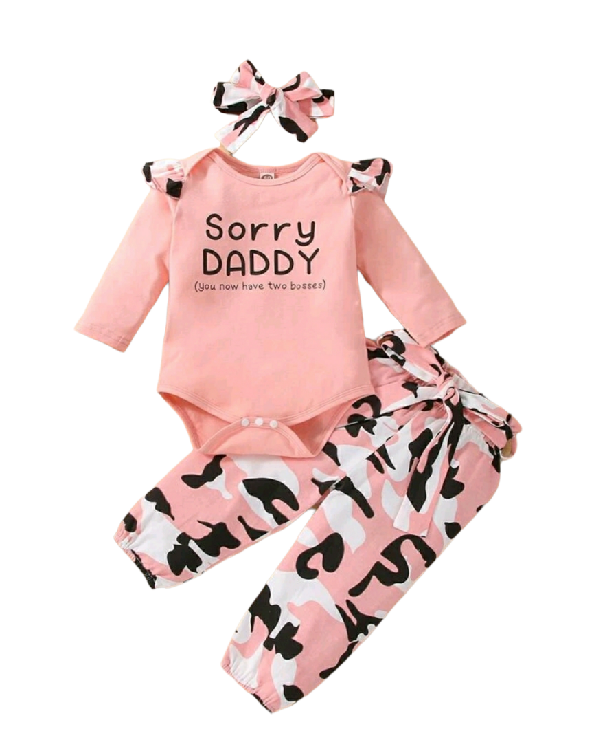 Baby Girl Winter Set of 3 - Pink Camo Print | Shop Today. Get it ...
