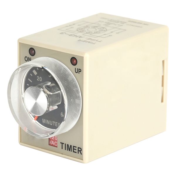 Power On Delay Timer 60 Minutes 220VAC Relay for AH3-3