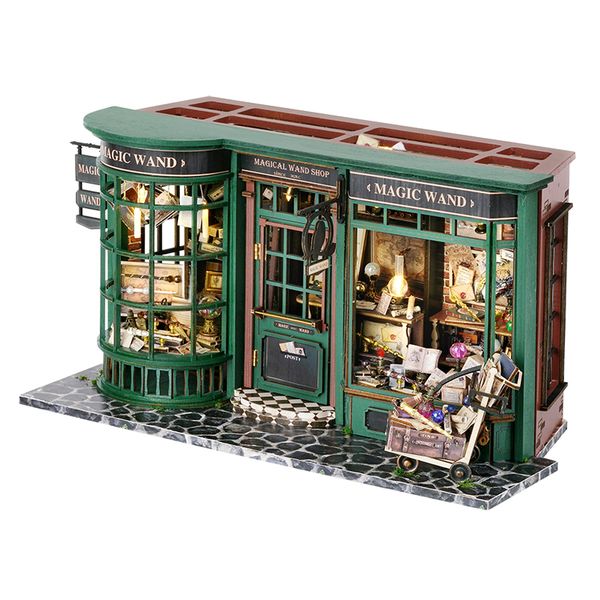 Cute Room Magic Wand Shop DIY Miniature House Kit