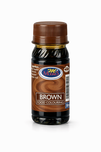 Brown food colouring 10 x 50 ml - Modaks