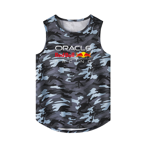 Red Bull Racing Camo Vest Slimming Body Shaper Vest For Men