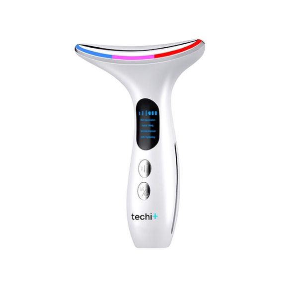 Face &amp; Neck Sculpting Wand | 3 x LED Therapy, EMS, USB-C, Rubberised Design