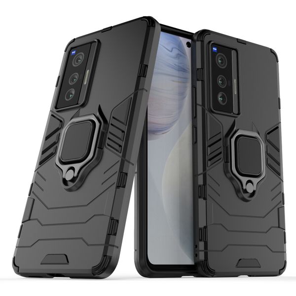 Phone Case compatible with Vivo X70 Shockproof with Holder