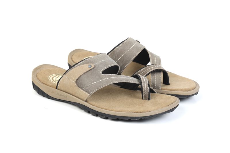 Woodland - Sandalwood Open Toe Nubuck Leather Sandals