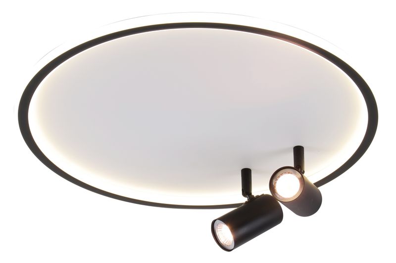 Bright Star CF606/2 LED Panel Ceiling Fitting with 2 Directional Spots