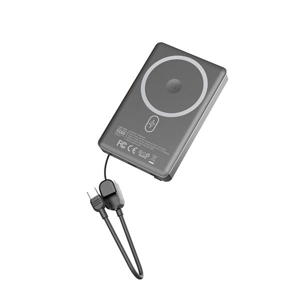 20W Wireless Fast-Charging Powerbank 10000mAh with Magnetic Stand