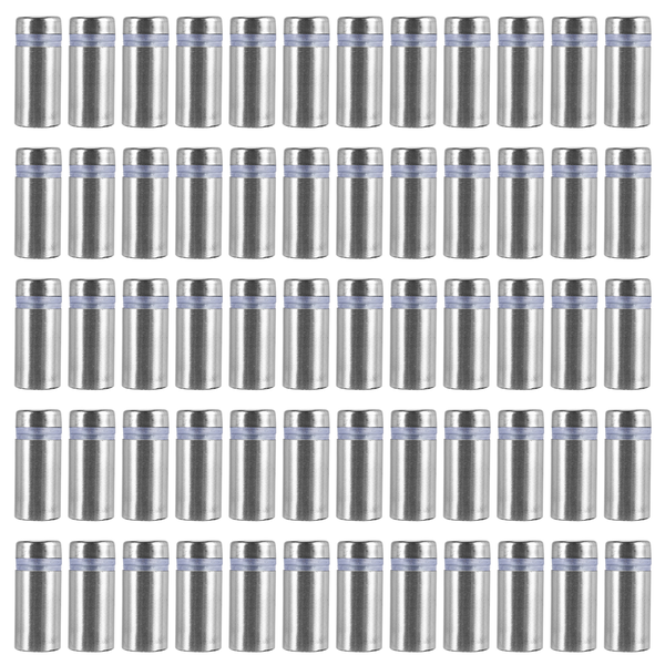 60 Pcs Sign Standoff Screws Advertising Screws Compatible with None