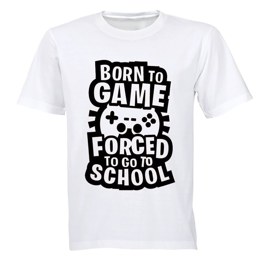 Forced To Go To School Gamer Kids T Shirt Shop Today Get It 