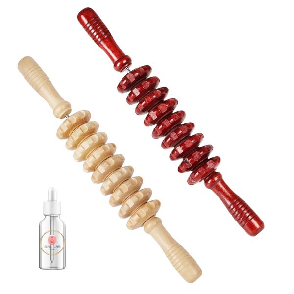Wooden Massage Roller Set