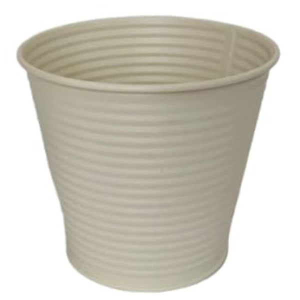 PH Garden - Metal Pot Cover 14cm Cream