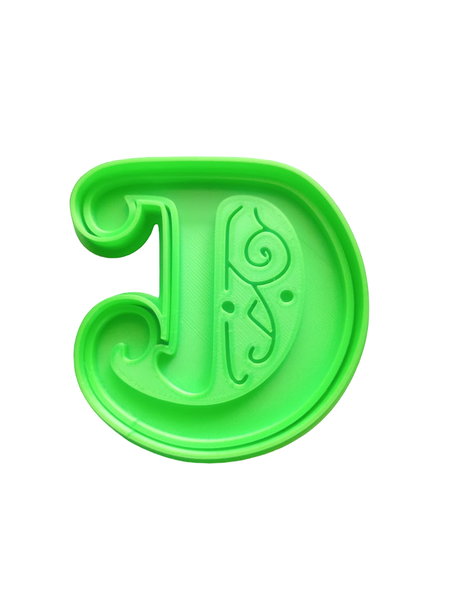 Gothic Letter D image