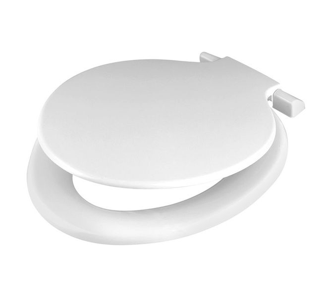Calypso Tuf Double Flap Toilet Seat White
