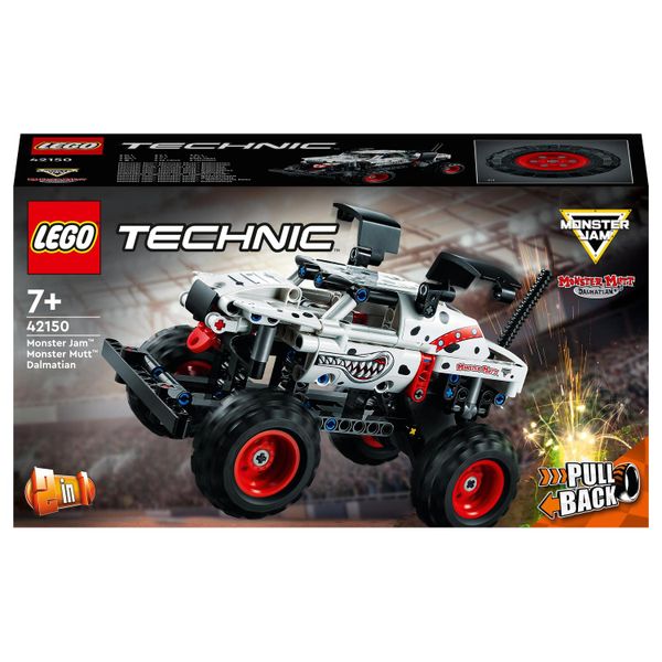 LEGO® Technic™ Monster Jam™ Monster Mutt™ Dalmatian 42150 Building Toy Cars (244 Pieces)