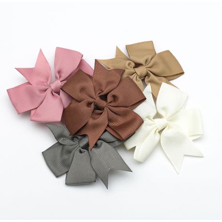 Bum Bum Baby Soft Multi Colour Grosgrain Hair Bows (Pack of 5) | Buy Online  in South Africa 