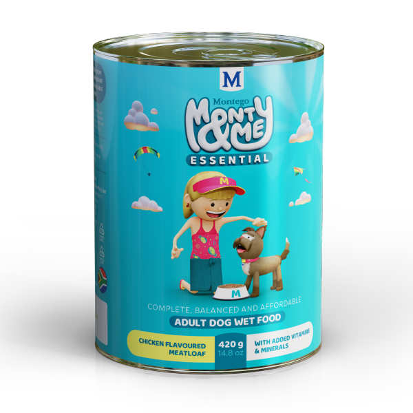 Montego Monty &amp; Me - Essential Wet Dog Food 420 g (Pack of 12)