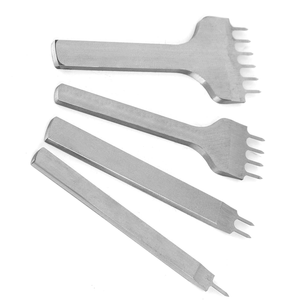 4 in 1 White Steel Diamond Boring Punching Stitching Tool