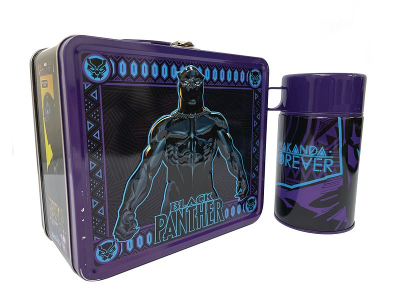 Tin Titans Marvel Black Panther PX Lunchbox &amp; Beverage Container