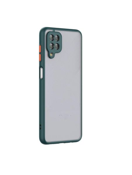 Slim Fit Hard Case for Samsung Galaxy A12- Midnight Green