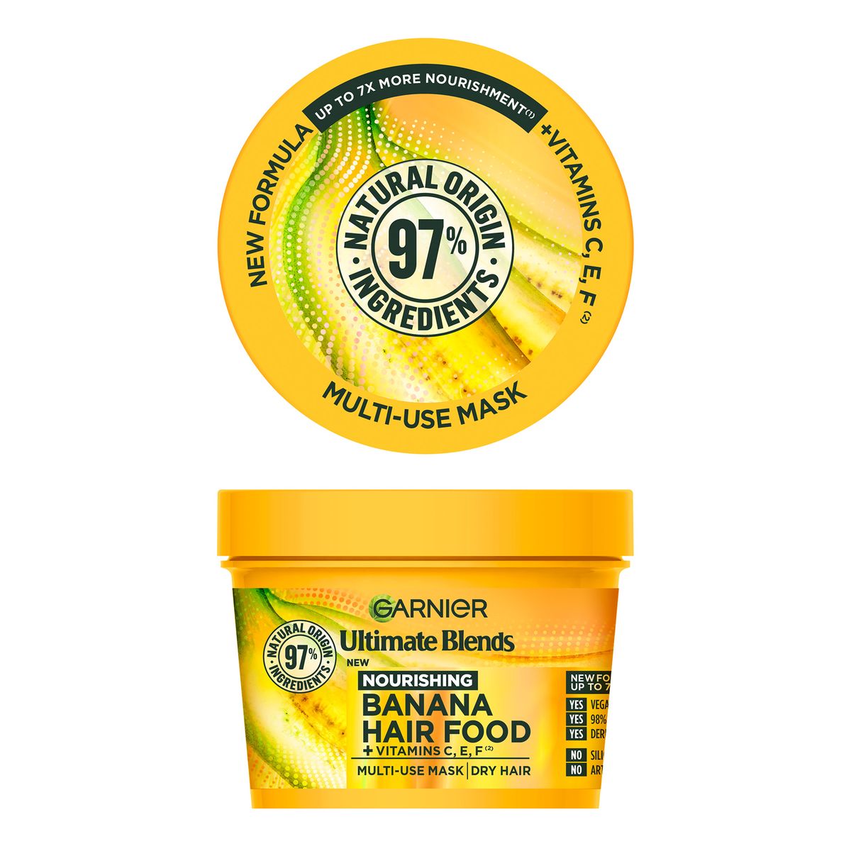 Garnier Hairfood Banana 3-in-1 Hair Mask 400ml