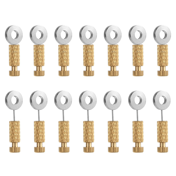 14Pcs Leather Positioning Needles, Leather Suture Positioning Needle Leathe