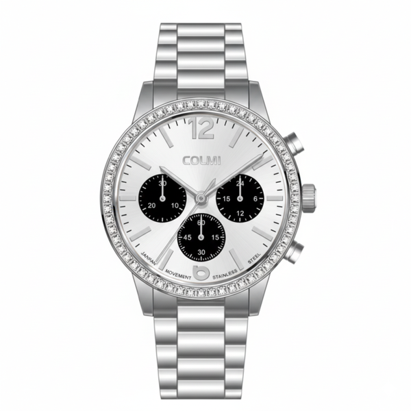Colmi Calyx - Silver Chronograph