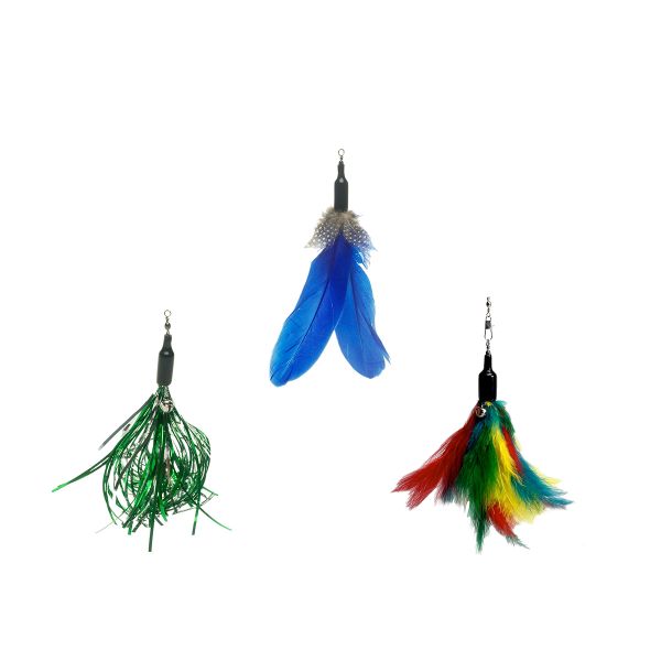 zaBird Refill Trilogy - Bundle 3 - Rainbow, Glitter &amp; Chicken (Blue)