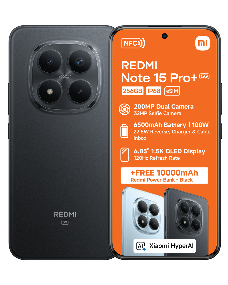 REDMI Note 15 Pro 5G 256GB 本体 black Xiaomi Redmi Note 15 Pro+ 5G 256GB Dual Sim Smartphone (Black) +