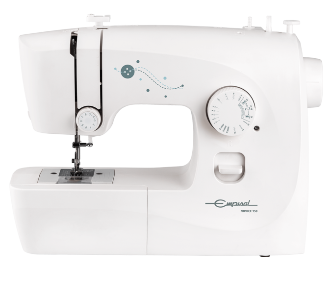 Empisal Novice ENSM150 Sewing Machine 15 Stitches Top-Loading Bobbin -Light