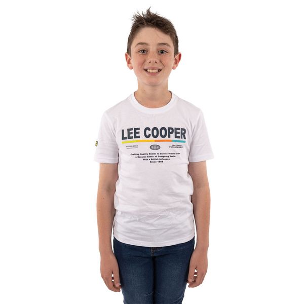 Boy's T-Shirt: Angus White