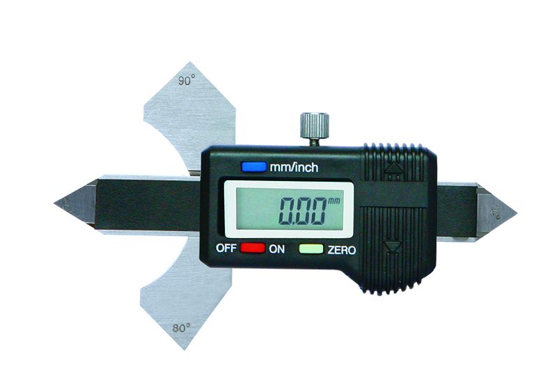Accud - Electronic Digital Welding Seam Gage 0-20mm (0-0.08")