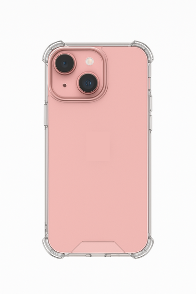 Protective Shockproof Clear Cover Compatible with iPhone 15Plus Transparent