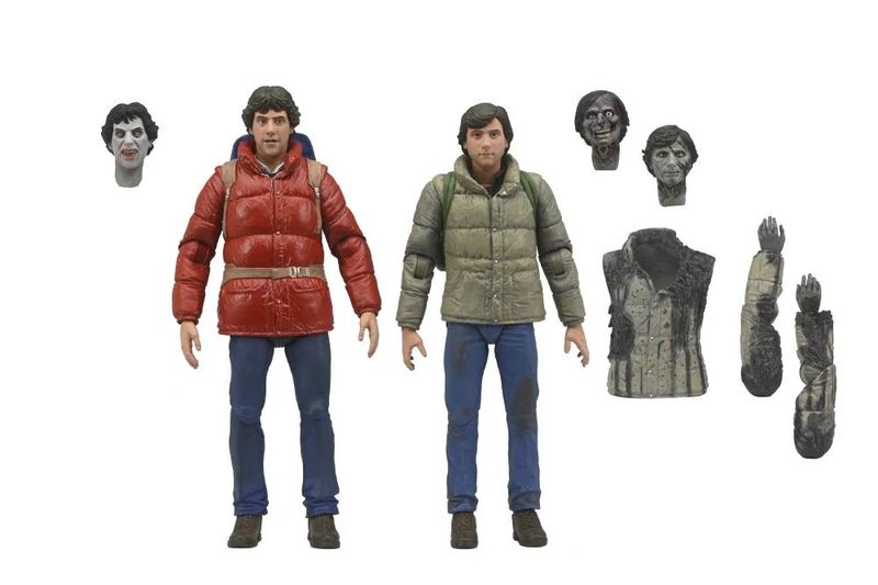 An American Werewolf In London Jack &amp; David 2 Pack 7IN Figures