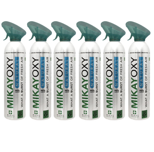 MikayOxy 95% Oxygen 18L x 6