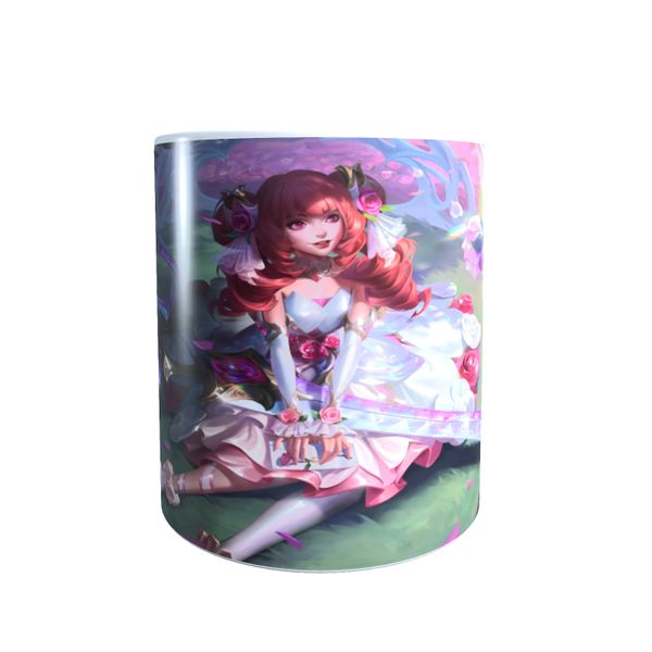 Gwen Crystal Rose Skin - League of Legends Coffee Mug