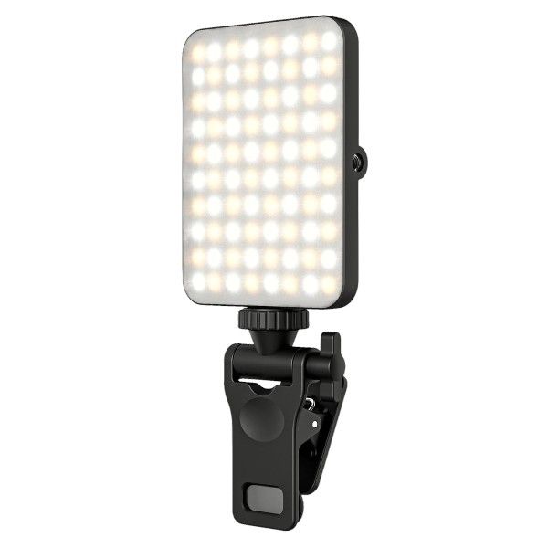 Clip On GLS White + Warm And RGB Lighting Rechargeable Fill Light