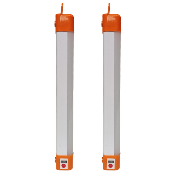35CM Rechargeable Emergency LED Tube Light - Pack of 2