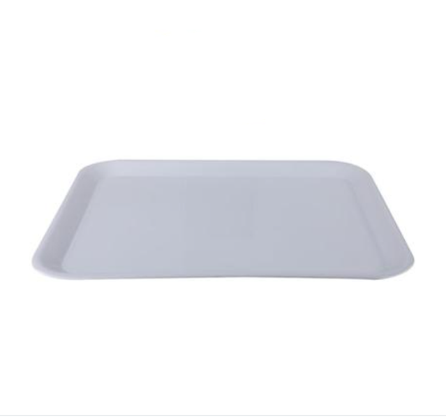 Melamine White Serving Tray Rectangle (38x27)