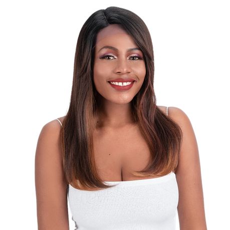 Ombre synthetic lace clearance wig