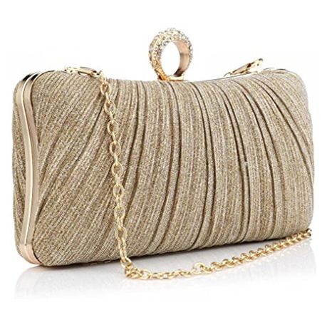 Gold discount prom purse