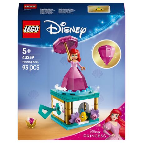 LEGO® ? Disney Princess Twirling Ariel Building Kit and Fantasy Toy Model 43259 Image