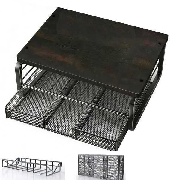 Desktop Computer Heightening Rack, Office Desktop Storage Rack