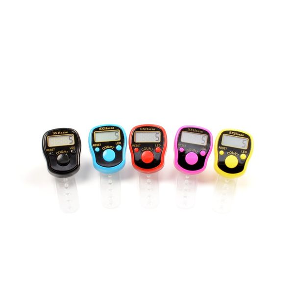 Finger LED Digital Tasbeeh Counter - Set of 5
