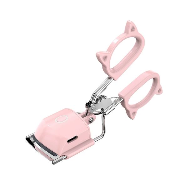Heated Eyelash Curler, 24 Hours Long Lasting, USB Rechargeable