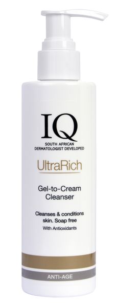 IQ UltraRich Gel-to-Cream Cleanser 200ml