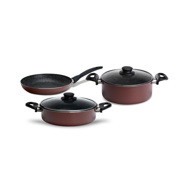 CEM - Mars 5-Piece Aluminium Pot Set