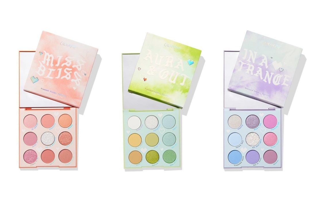 ColourPop Cloud Dye TwoToned Pastel Shadow Palette Vault Buy
