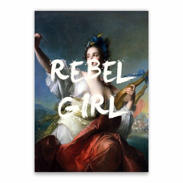 Rebel Girl Poster - A1