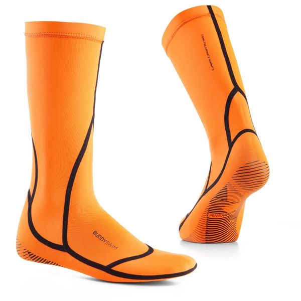 Buddyswim Neoprene Swim Socks Trilaminate Warmth 2.5mm